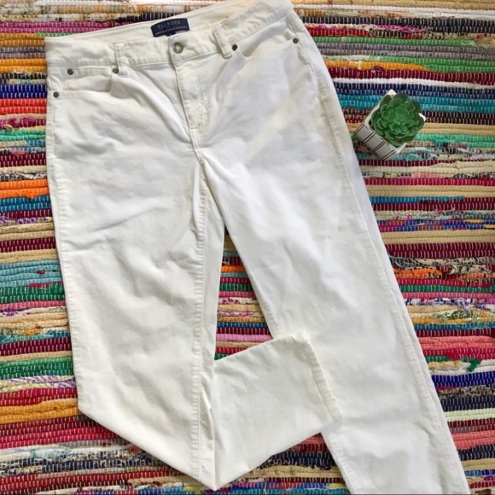 Talbots ~ Simply Flattering 5-Pocket cords